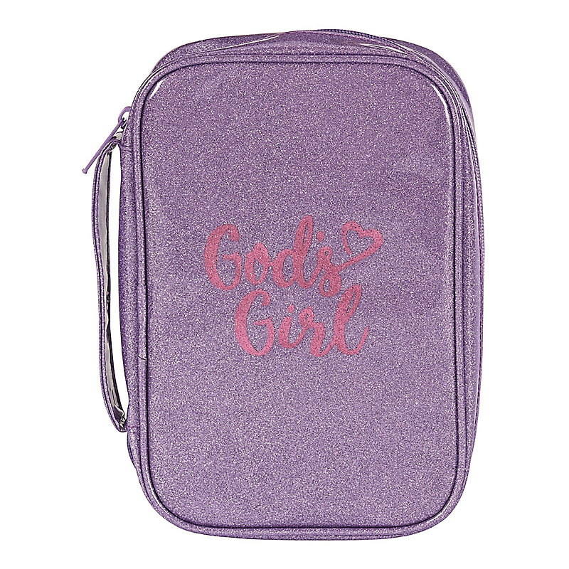 God's Girl Bible Cover, Large, Purple/Pink