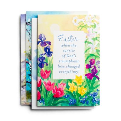 Boxed cards easter joy lifeway