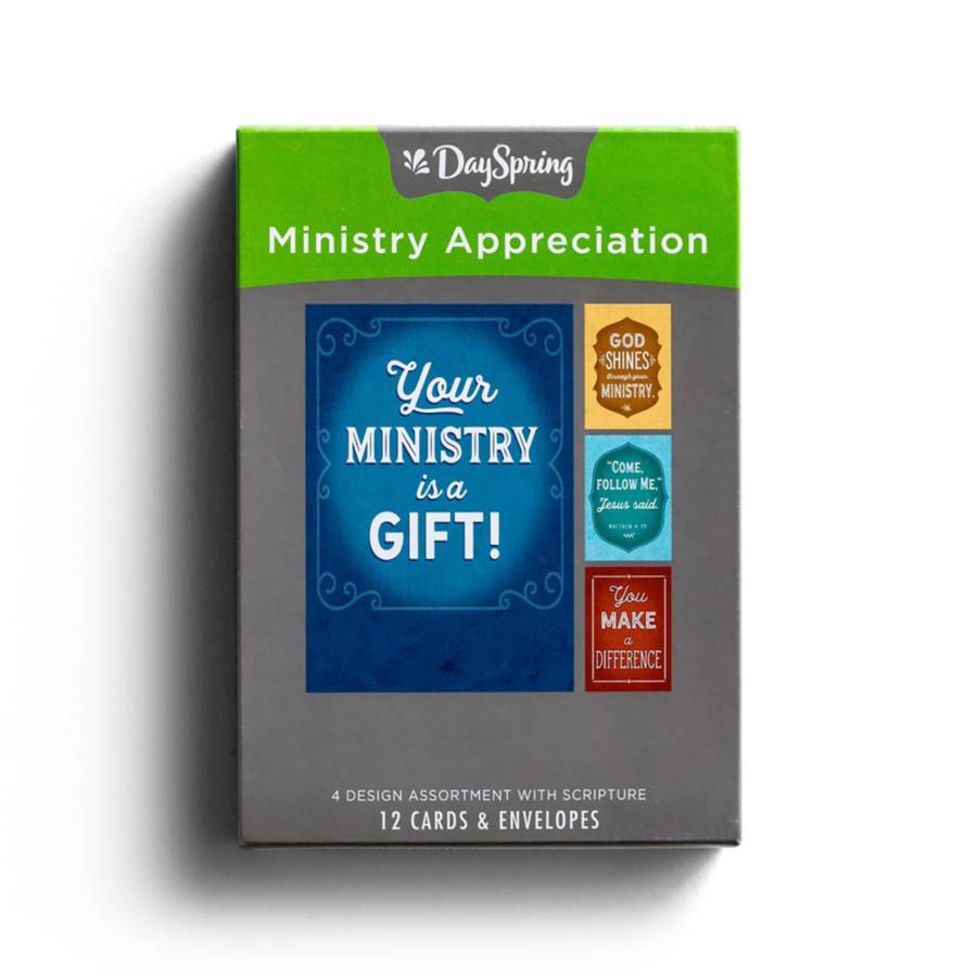 Boxed Cards: Ministry Appreciation - Bold Messages | Lifeway