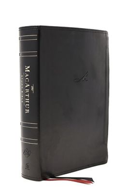 ESV Black Leather Luxe Jeremiah Study Bible 