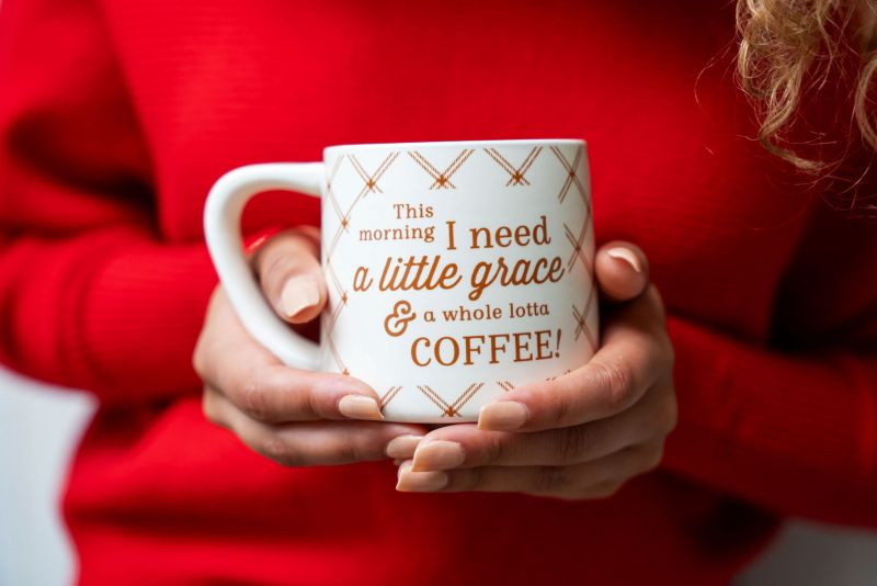 Handmade Grace Effect coffee mug