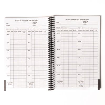 Finance Record Book for Small Churches