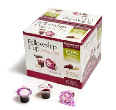 Fellowship Cup ® - prefilled communion cups - juice and wafer - 100 Count Box