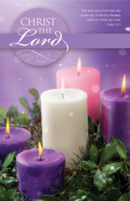 Christ the Lord: Saviour - Advent Bulletin | LifeWay Christian Bulletin