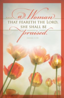 A Woman That Feareth The Lord Mother S Day Bulletin Lifeway