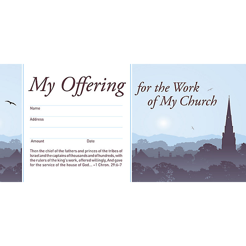 Envelope - My Offering for the Work of My Church
