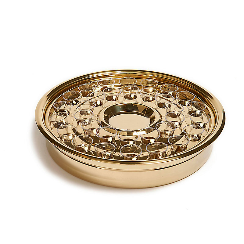 RW Brass One Pass Tray and Disk