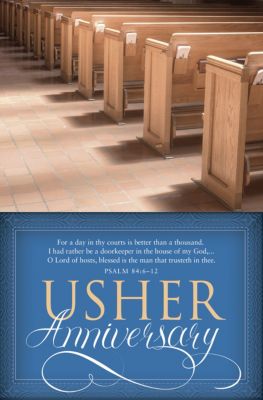 Church Usher Board Anniversary