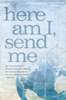 Here Am I Send Me Bulletin Pkg 100 Missions Lifeway