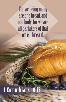 One Bread And One Body Bulletin (Pkg 100) Communion - Lifeway