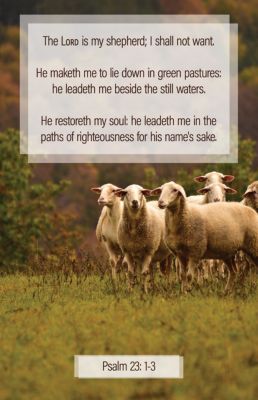 General Worship Bulletin: My Shepherd (Package of 100) | Lifeway