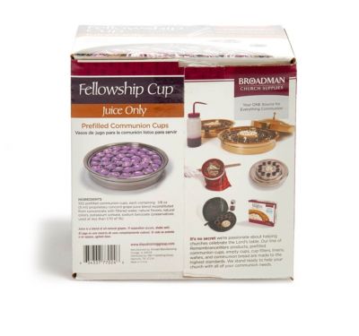 Fellowship Cup ® - prefilled communion cup - Juice Only  - 100 Count Box