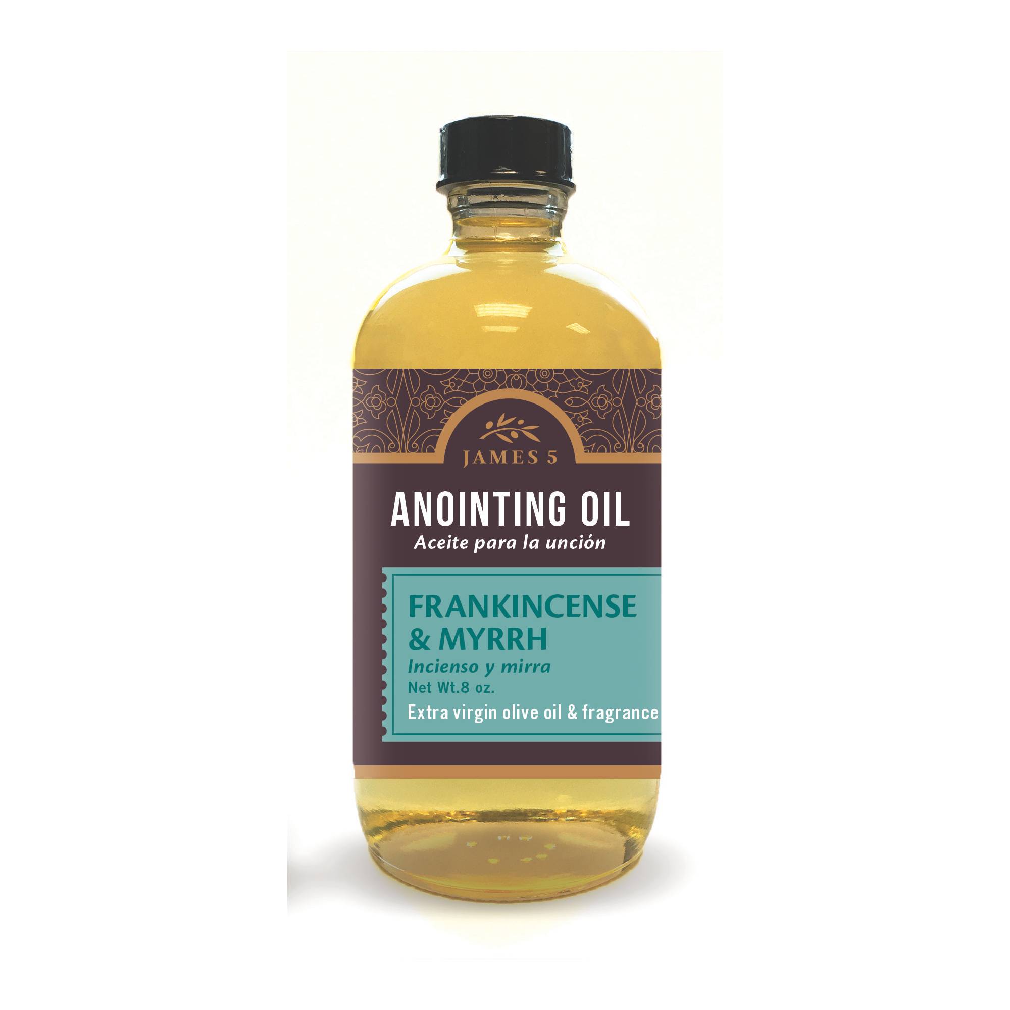 Anointing Oil-Frankincense & Myrrh-1/4 oz (Pack of 6)