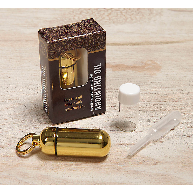 Anointing Oil Holder - Brass (boxed)