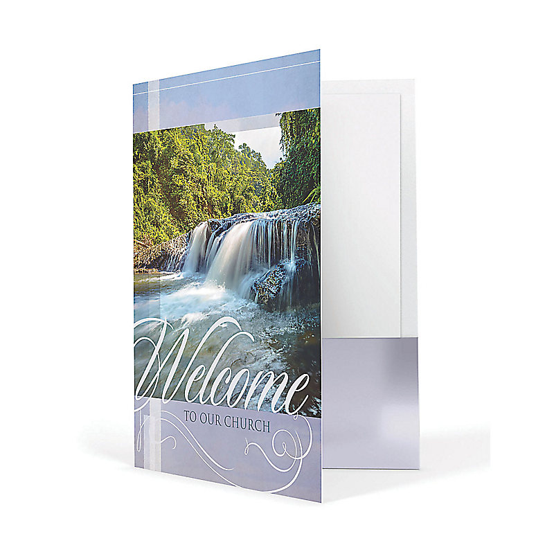 Welcome to Our Church  - Welcome Folder (Pkg. 12)