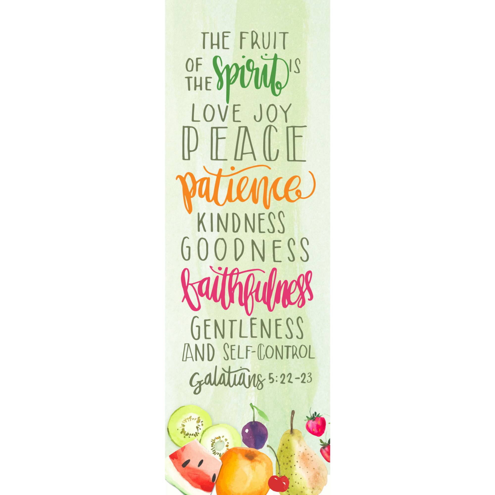 The Fruit of the Spirit Decoposter, papemelroti, Markdowns