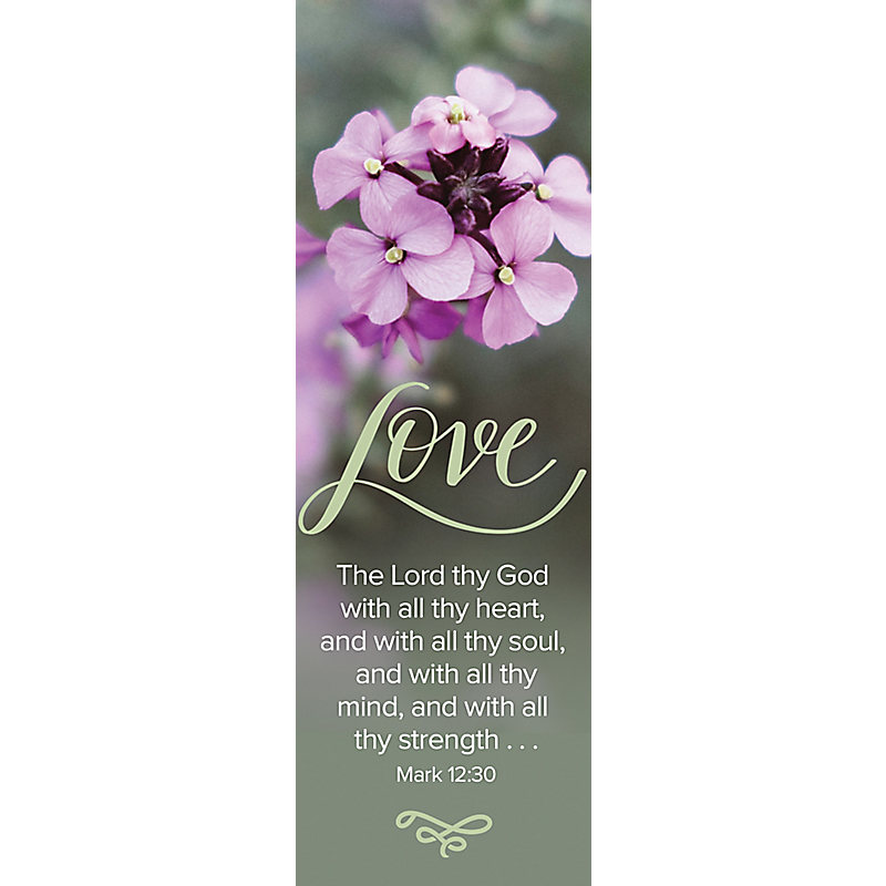 Love The Lord - Bookmark (Pkg 25) General Worship