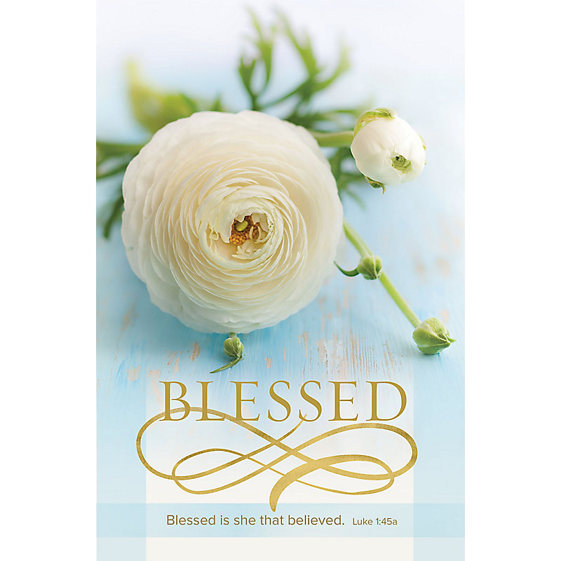 Blessed Is She - Bulletin (Pkg 100) Women's day