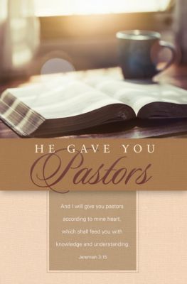 Pastor Appreciation Bulletin Covers 