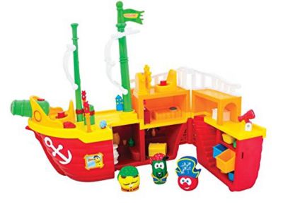 veggietales pirate ship toy