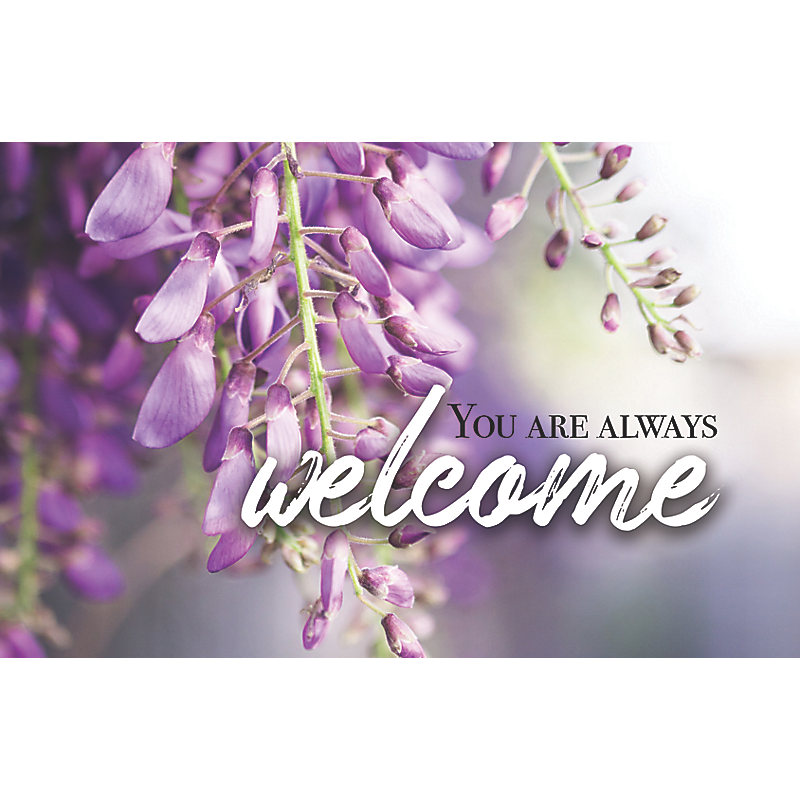 You Are Always Welcome  Postcard (Pkg 25) Invitation