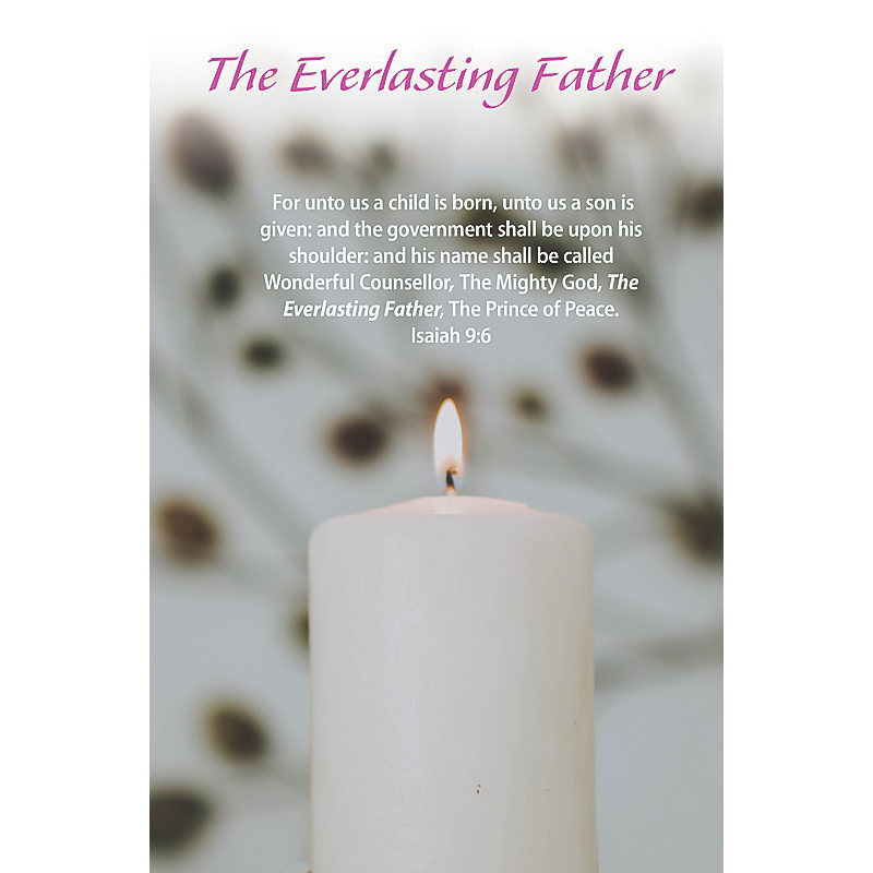The Everlasting Father  Bulletin (Pkg 100) Advent