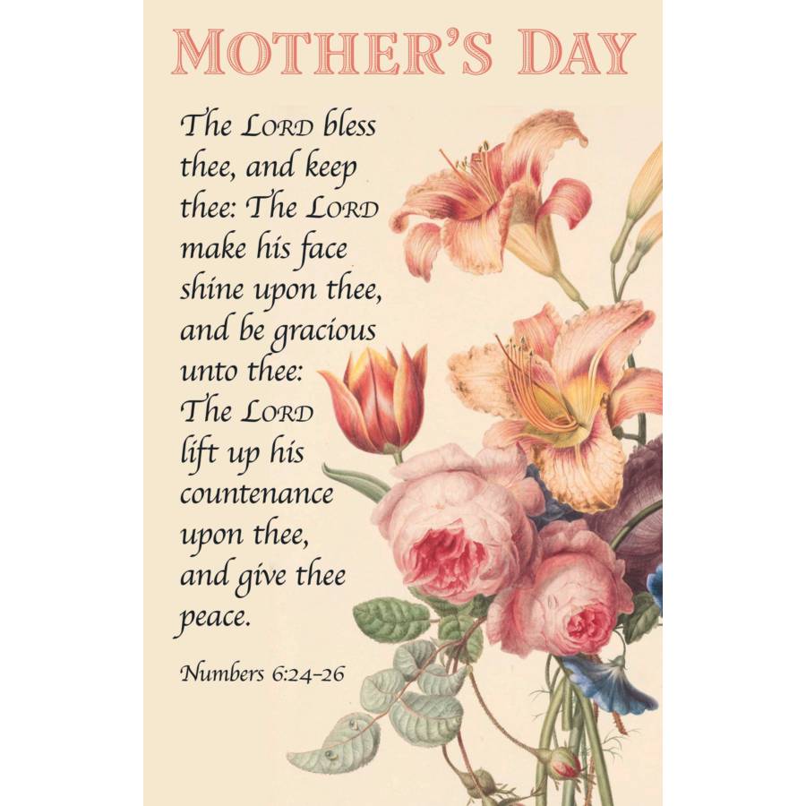 Mother's Day Bulletin-Happy Mother's Day, Proverbs 31:30, Pack Of 100, only  8¢ each