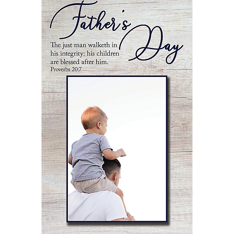 His Children Are Blessed  Bulletin (Pkg 100) Father's Day