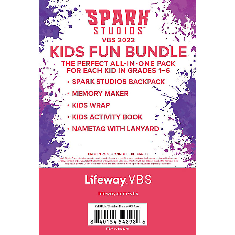 VBS 2022 Kids Fun Bundle