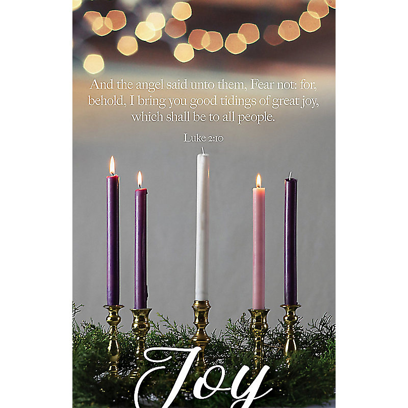 Joy  Bulletin (Pkg 100) Advent