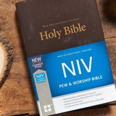 NIV, Value Pew and Worship Bible, Hardcover, Blue | Lifeway