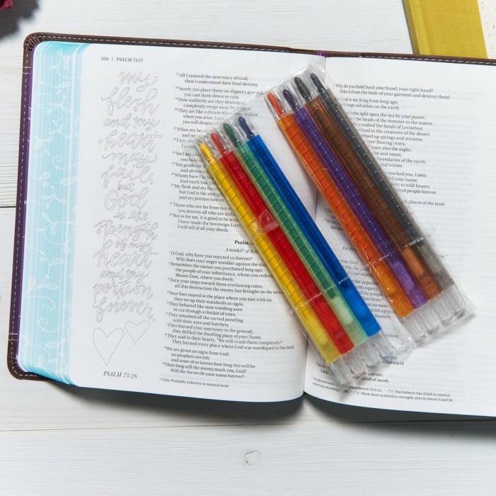 Niv, Beautiful Word Coloring Bible For Girls Pencil/sticker Gift