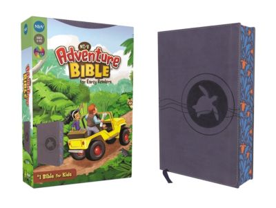 NIrV, Adventure Bible for Early Readers, Leathersoft, Blue, Full Color