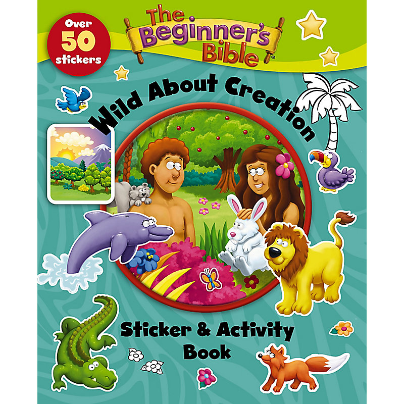 The Beginner's Bible Wild About Creation Sticker and Activity Book