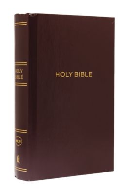 Nkjv Pew Bible Large Print Hardcover Burgundy Red Letter Edition Comfort Print Lifeway