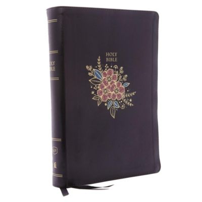 Kjv deluxe reference bible super giant print leathersoft black 