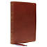 KJV, Preaching Bible, Premium Calfskin Leather, Brown, Comfort Print
