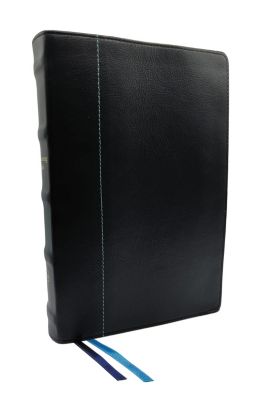 NKJV Encountering God Study Bible, Genuine Leather, Black, Red Letter, Comfort Print
