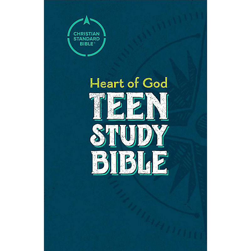 CSB Heart of God Teen Study Bible, Hardcover