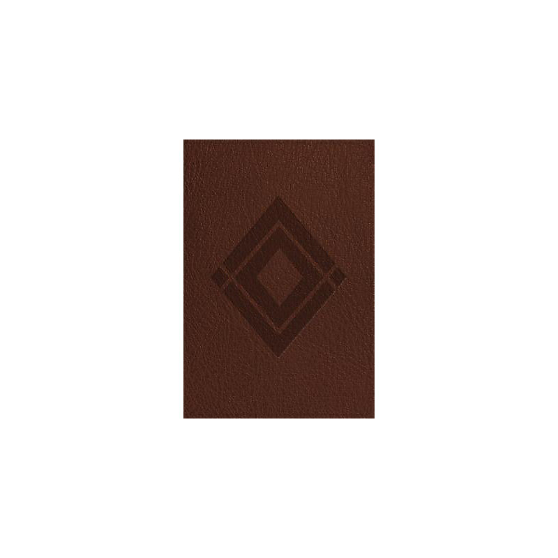 CSB Baker Illustrated Study Bible Brown, Diamond Design LeatherTouch