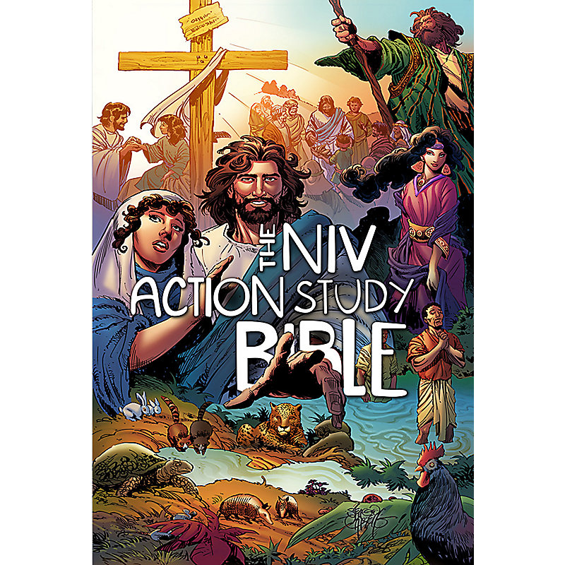 The NIV Action Study Bible (Hardcover)