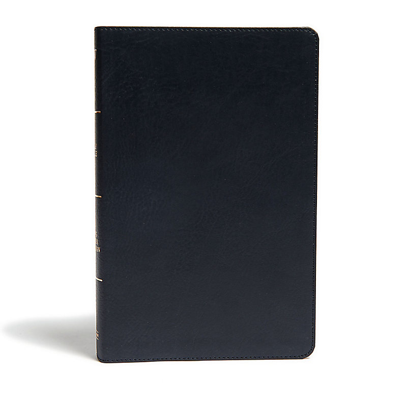 KJV Ultrathin Reference Bible, Black LeatherTouch