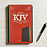 KJV Ultrathin Reference Bible, Black LeatherTouch