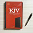 KJV Ultrathin Reference Bible, Black LeatherTouch, Indexed