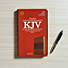 KJV Ultrathin Reference Bible, Saddle Brown LeatherTouch
