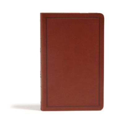 KJV Deluxe Gift Bible, Brown LeatherTouch
