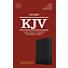 KJV Large Print Compact Reference Bible, Black LeatherTouch with Magnetic Flap