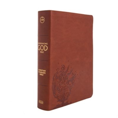 CSB Experiencing God Bible, Burnt Sienna LeatherTouch