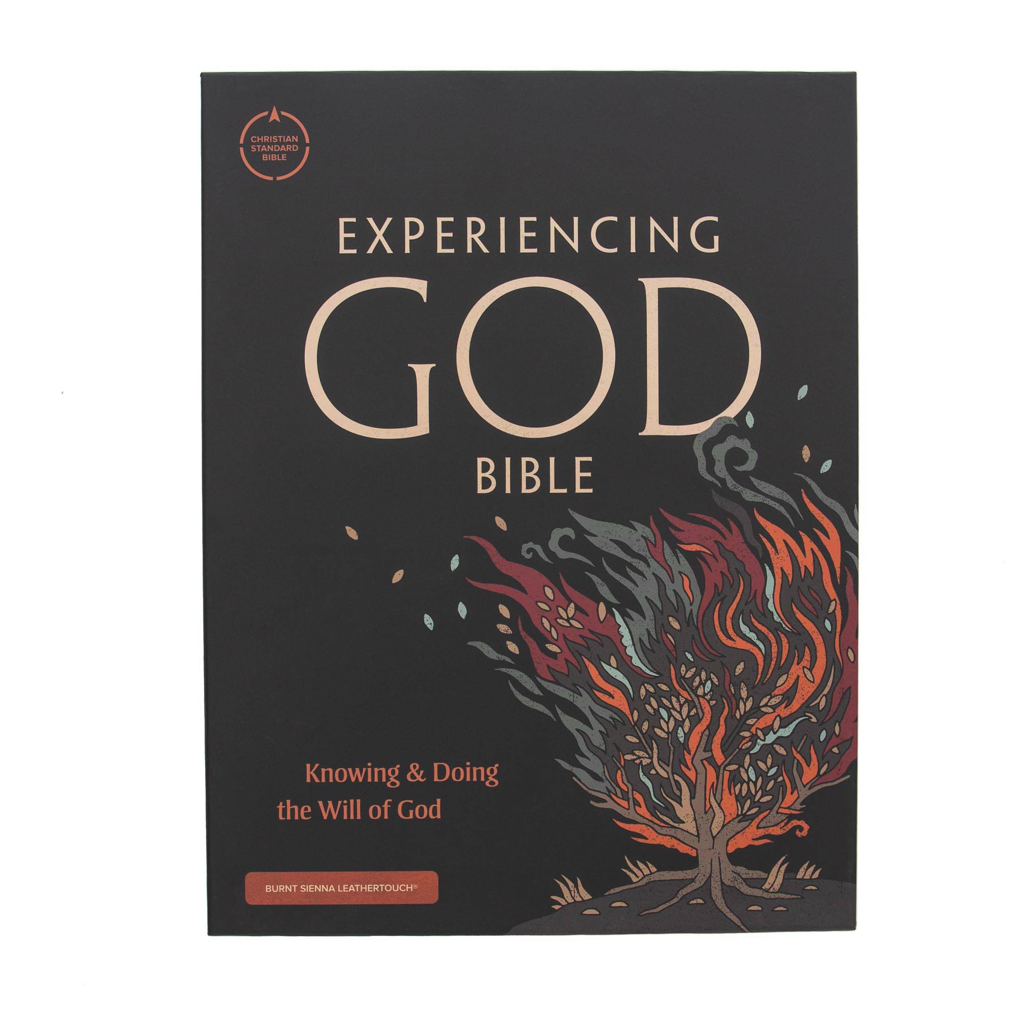 CSB Experiencing God Bible, Burnt Sienna LeatherTouch | Lifeway