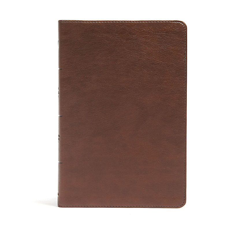 CSB Seven Arrows Bible, Brown LeatherTouch